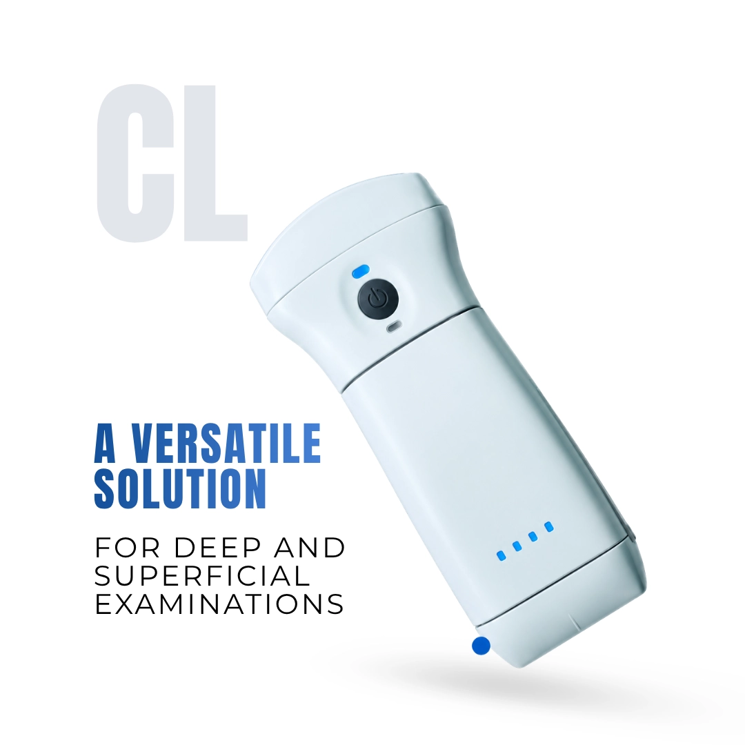 Brightfield Healthcare CL wireless ultrasound probe for deep and superficial examinations