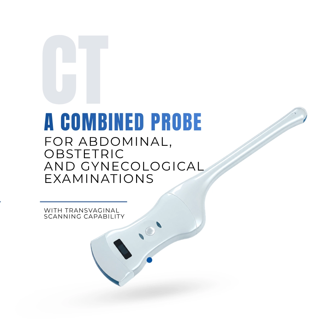 Brightfield Healthcare CT combined wireless ultrasound probe for abdominal, obstetric and gynecological examinations