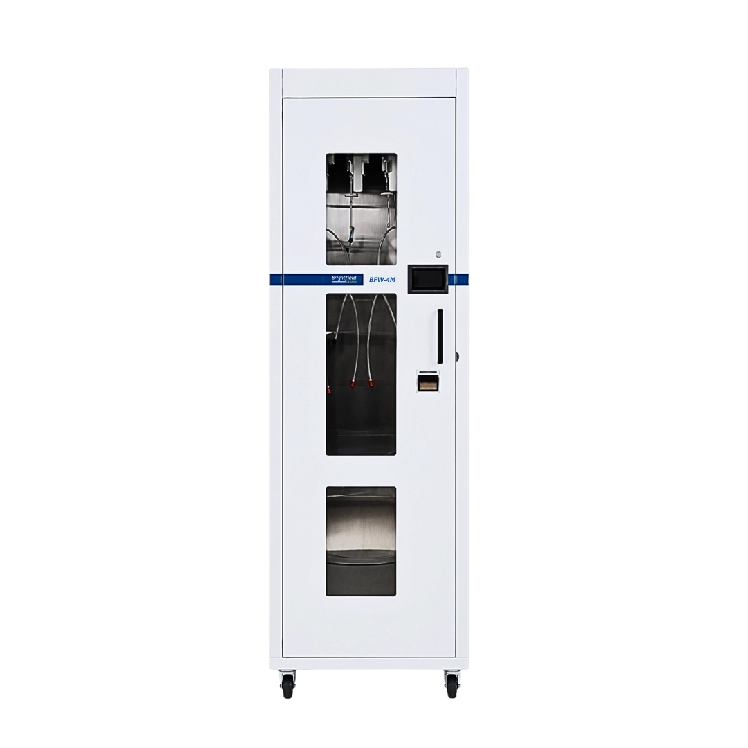 BFW-4M cabinet for drying and storing flexible endoscopes, front view
